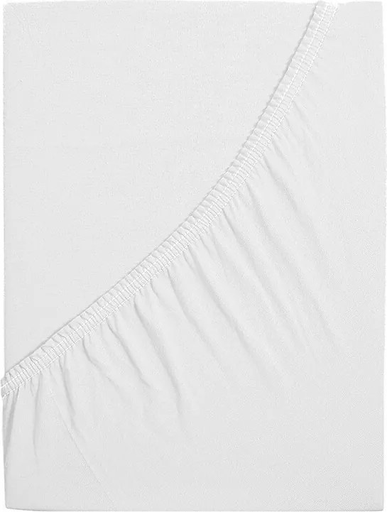 4Home prześcieradło jersey Ideal biały, 60 x 120 cm