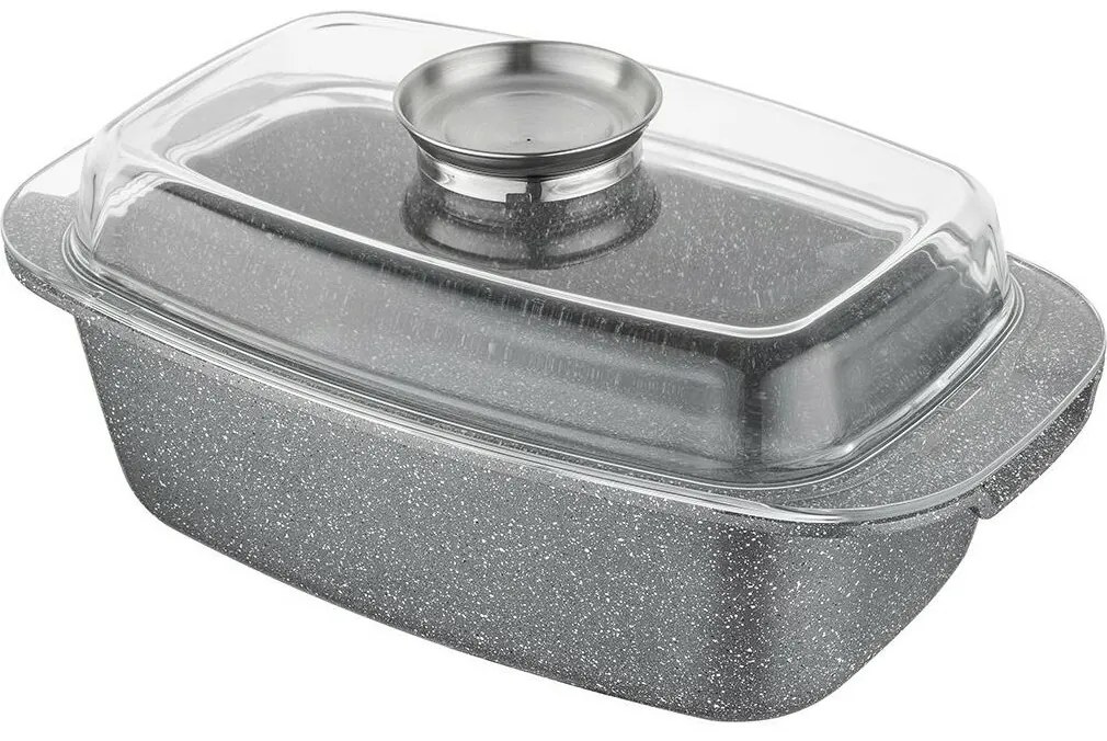 Florina Aluminiowa brytfanna z aromatyczną pokrywką Lava 4,5 l, 32 × 22 × 11 cm