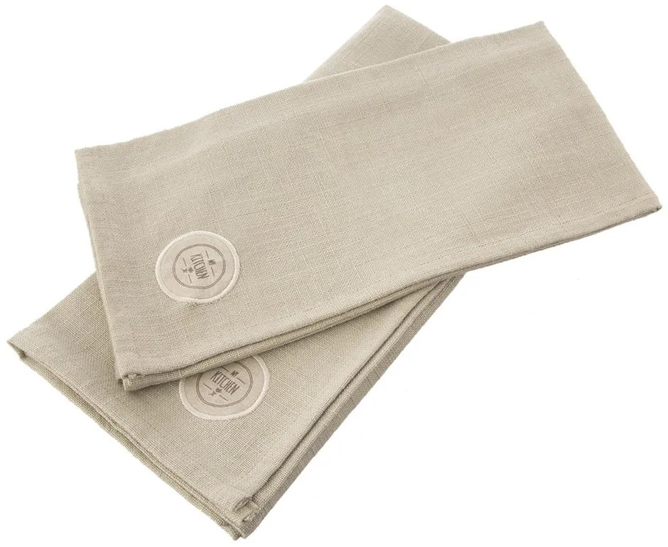 Bawełniane ścierki zestaw 2 szt. 50x70 cm My Kitchen Greenish – Orion