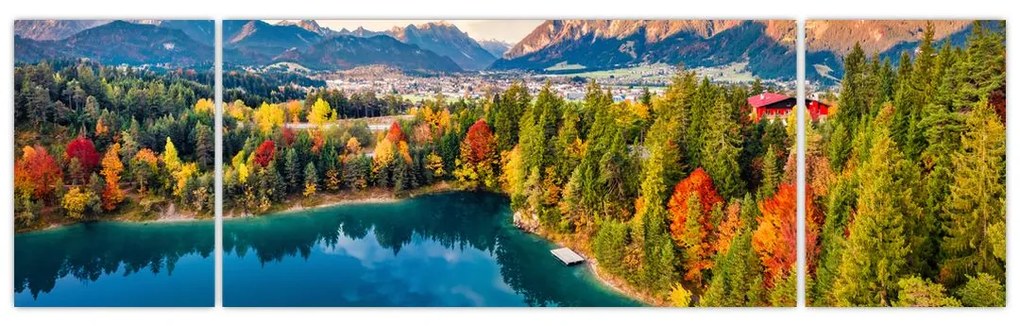 Obraz - Jezioro Urisee, Austria (170x50 cm)
