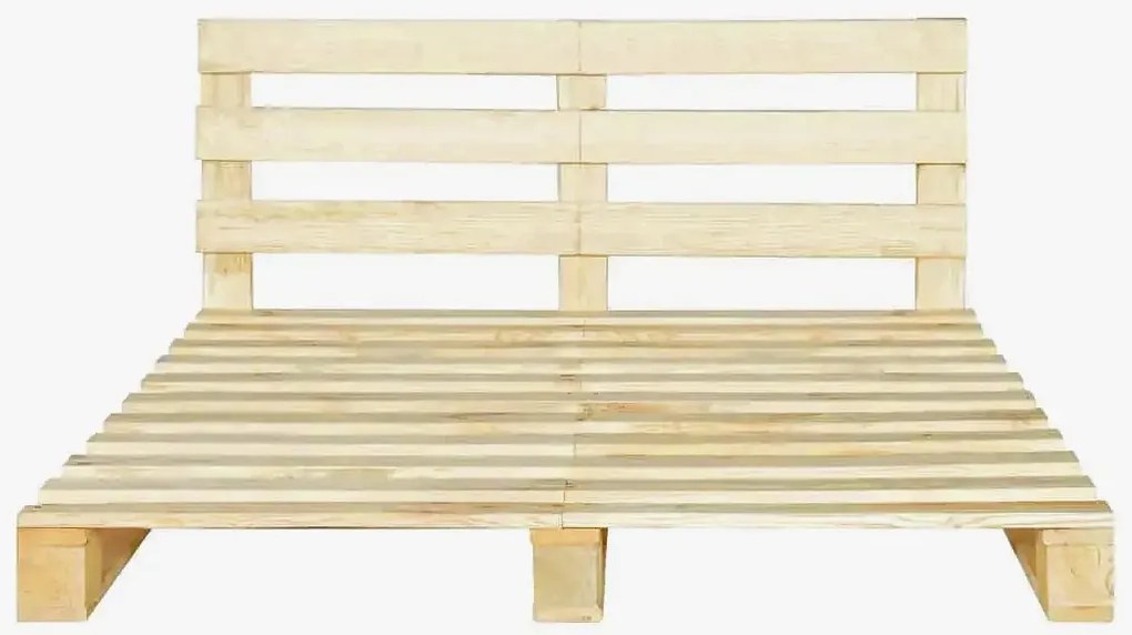 Sosnowe łóżko do sypialni W4-W36