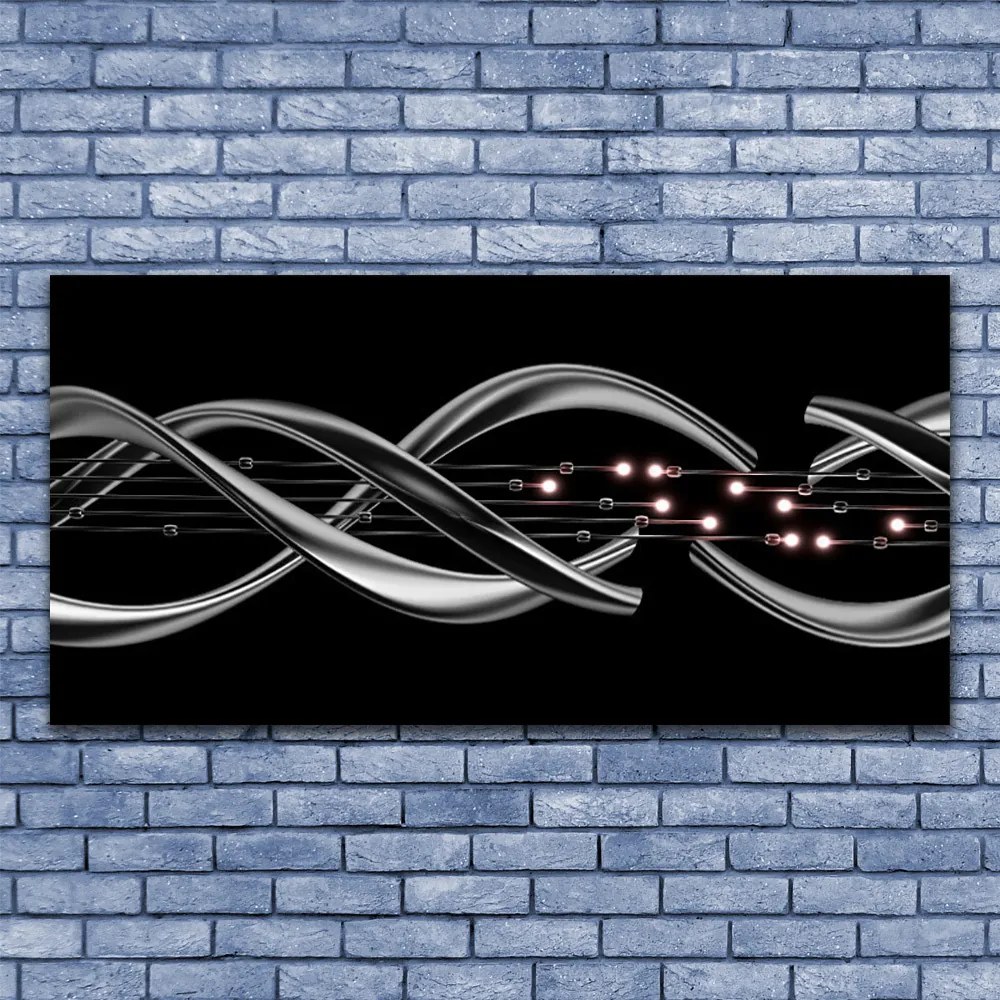 Obraz canvas Interakcja Barw i Kształtów