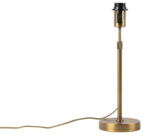 Lampa stołowa brązowa regulowana - Parte Nowoczesny Oswietlenie wewnetrzne