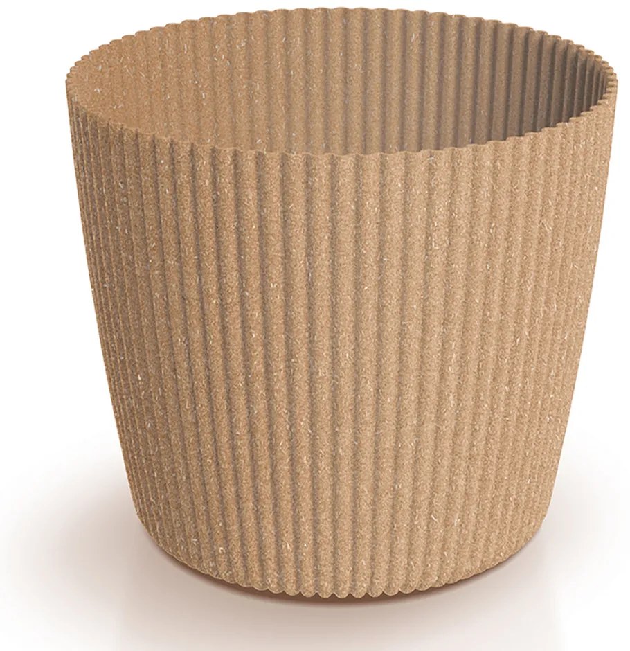 Donica ogrodowa okrągła Milly Eco Wood 40 cm PROSPERPLAST