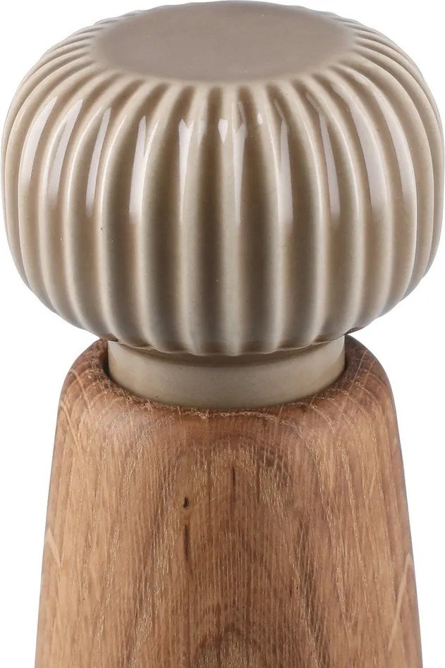 Młynek do soli i pieprzu z litego drewna w naturalnym kolorze Hammershøi – Kähler Design