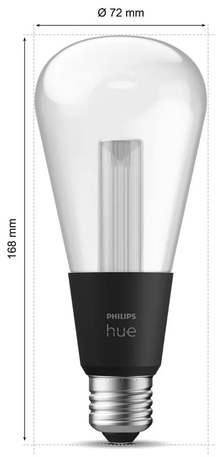 Inteligentna żarówka z gwintem E27, 7 W LG – Philips Hue