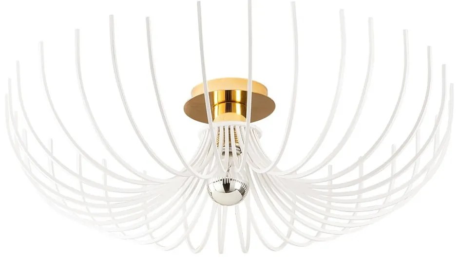 Biała lampa sufitowa ø 56 cm Aspendos – Opviq lights