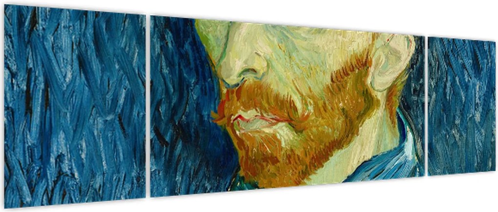 Obraz - Vincent van Gogh, Self-Portrait, reprodukcje (170x50 cm)