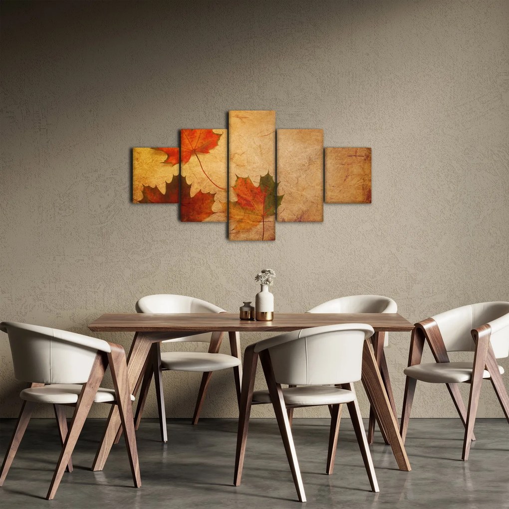 Obraz z motywem jesiennym (125x70 cm)
