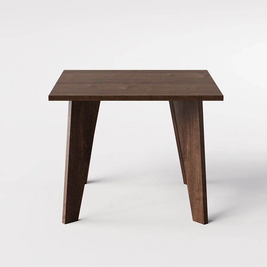 Stół OLEN 90 x 90 cm do kuchni, salonu, jadalni Dąb Czekoladowy