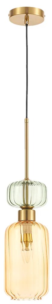Lampa wisząca MOLLY AMBER 1xE14