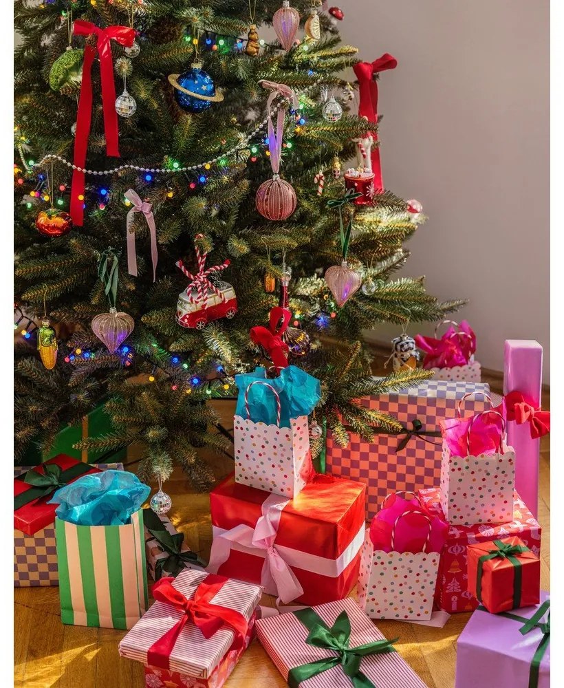 Plastikowe bombki zestaw 6 szt. ø 4 cm Mirror Ball Mini – Sass & Belle