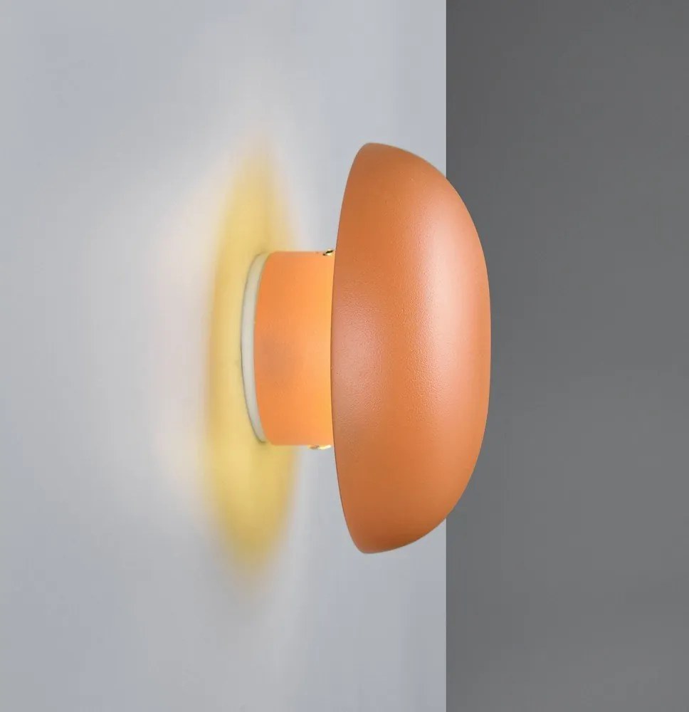 Pomarańczowy kinkiet LED na USB Davey – Reality