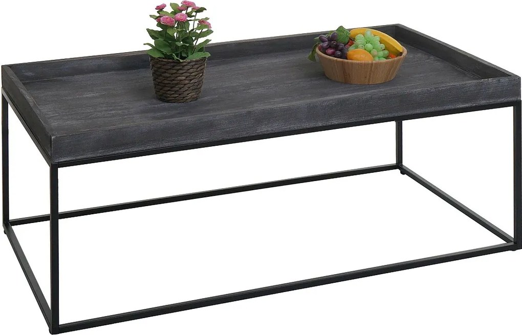 Stolik kawowy MCW-K71,  ciemnoszary