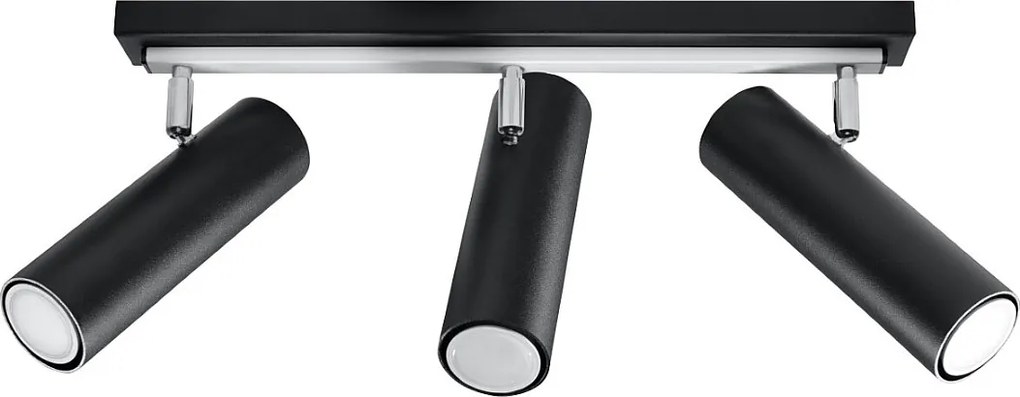 Listwa oświetleniowa DIREZIONE 3 czarna