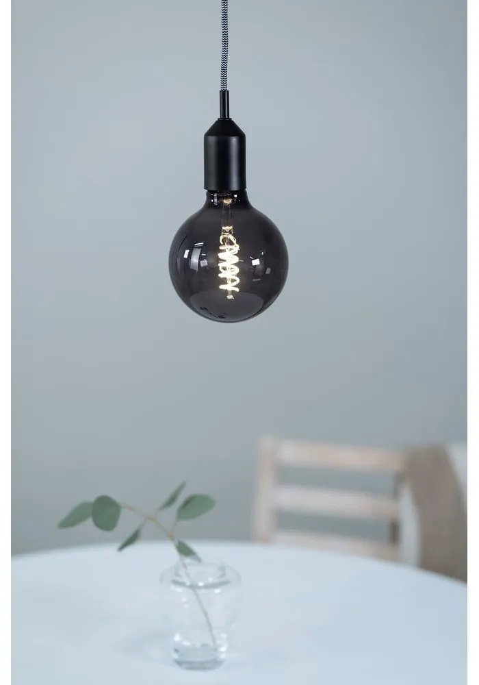 Czarna lampa wisząca 4x4 cm Bronx – Markslöjd