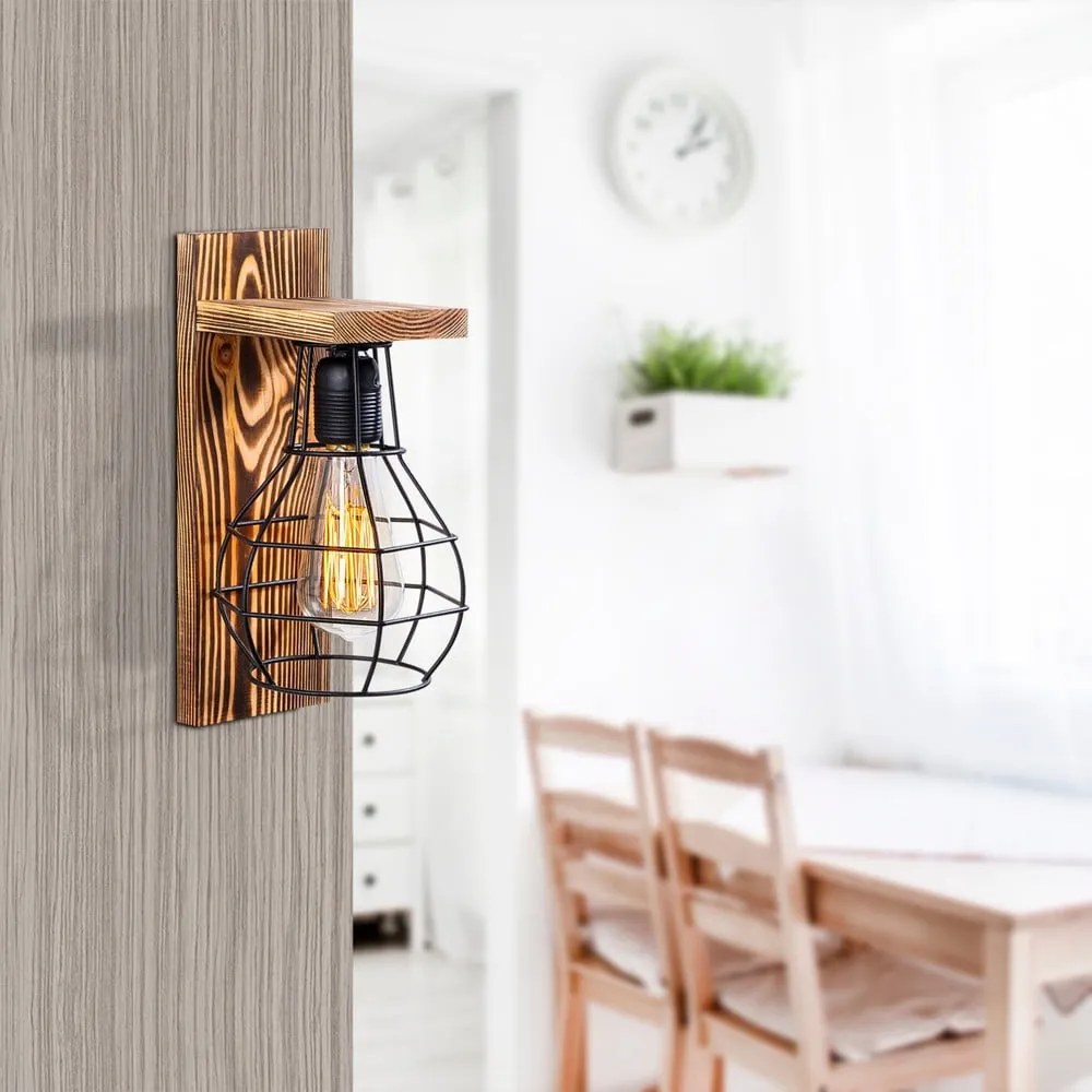 Kinkiet w naturalnym kolorze Erebos – Opviq lights