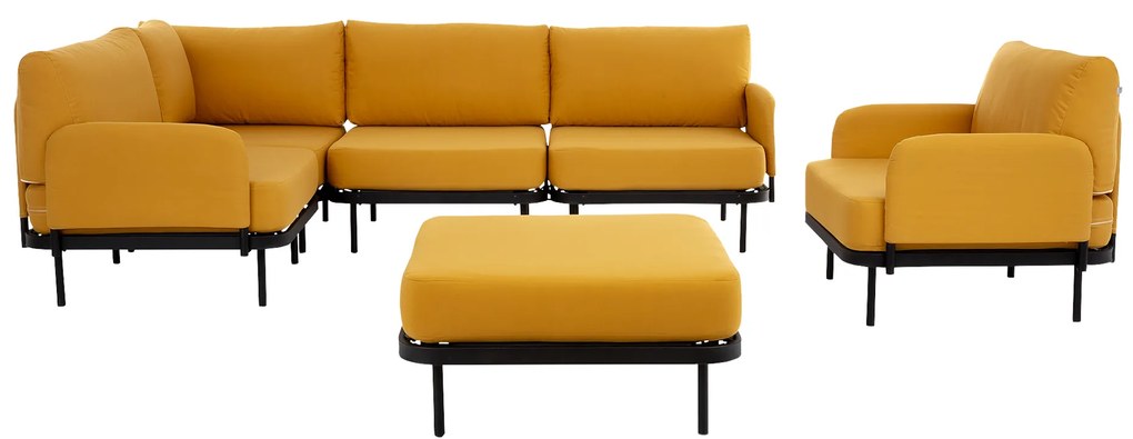 Zestaw mebli ogrodowych dla 6 osób Piryt D042-25DW PATIO