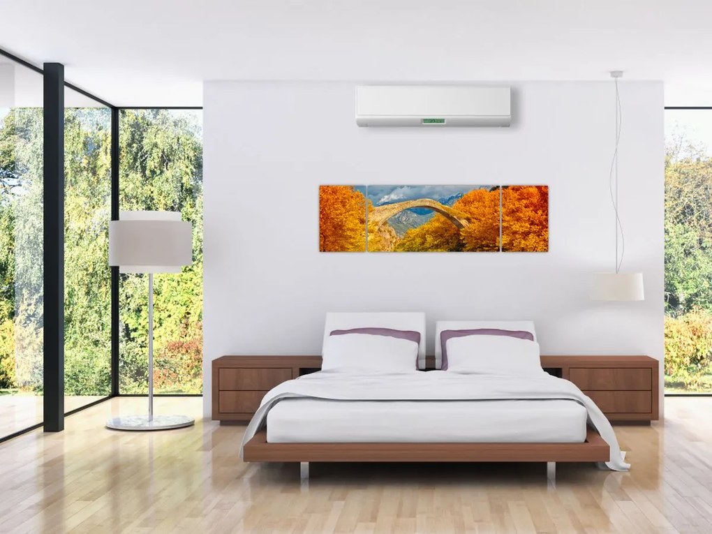 Obraz - Most Konitsa (170x50 cm)