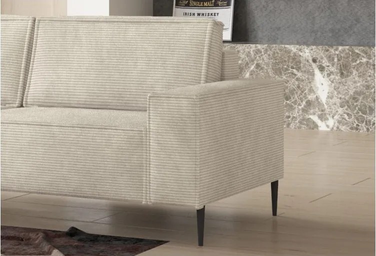 Narożnik MATANO układ L z funkcją spania i pojemnikiem WERSAL