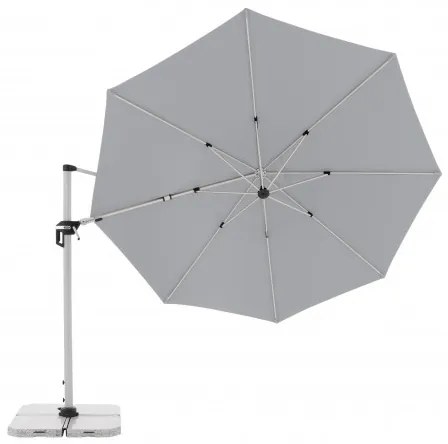 ACTIVE 370 cm - wahadłowy parasol ogrodowy z drążkiem bocznym : Substancja Desen - 827