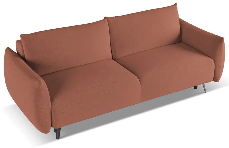 Różowa sofa 230 cm Malie – Makamii