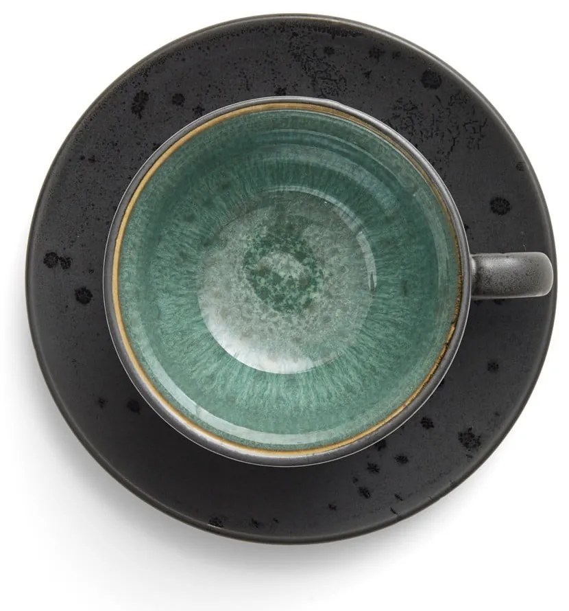 Czarne/ciemnoniebieskie filiżanki zestaw 4 szt. ceramiczne 240 ml Gastro Black/Mix – Bitz