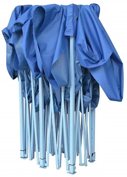 Niebieskie zadaszenie do ogrodu K9-C71