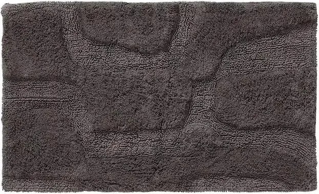Miękki szary dywan łazienkowy Nehir