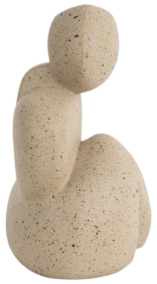 Figurka z żywicy polimerowej (wysokość 14 cm) Abstracto – PT LIVING