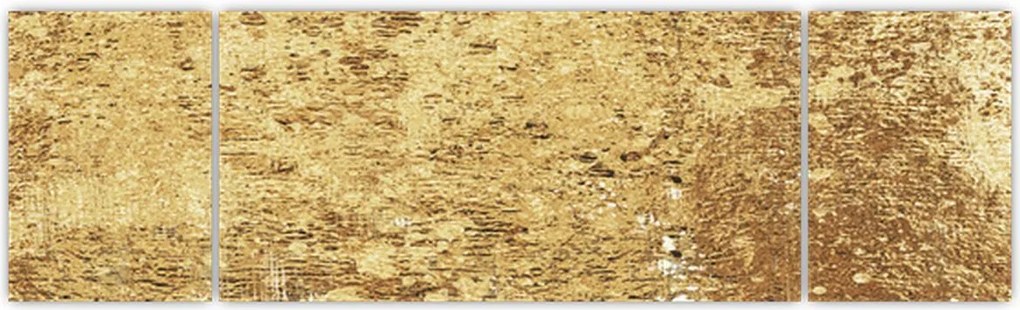 Obraz - Złota struktura N⁰3 (170x50 cm)