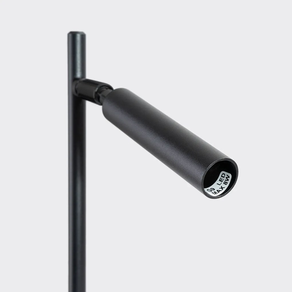 Lampa biurkowa PASTELO czarna SOLLUX  LIGHTING