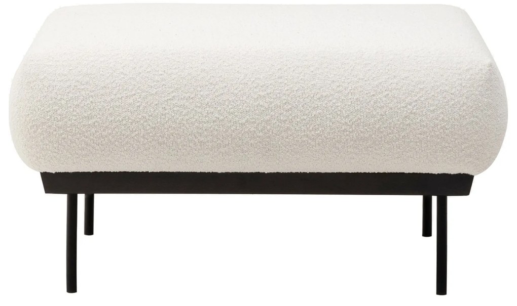 Biały taboret ANDERSON