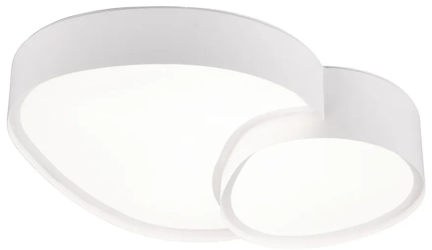 Biała lampa sufitowa LED 36x43.5 cm Rise – Trio