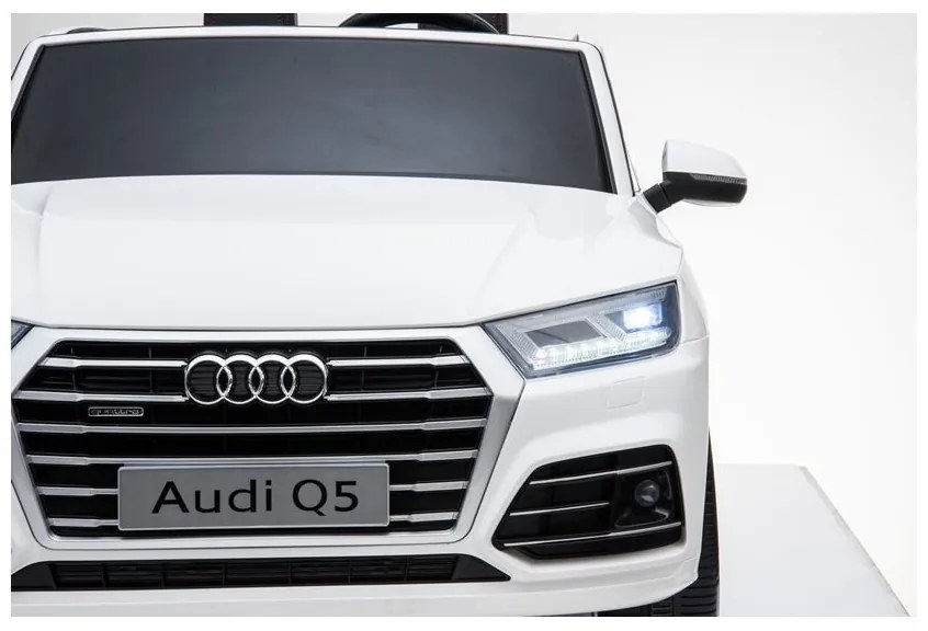 Pojazd na akumulator nowe audi q5 2-osobowe białe