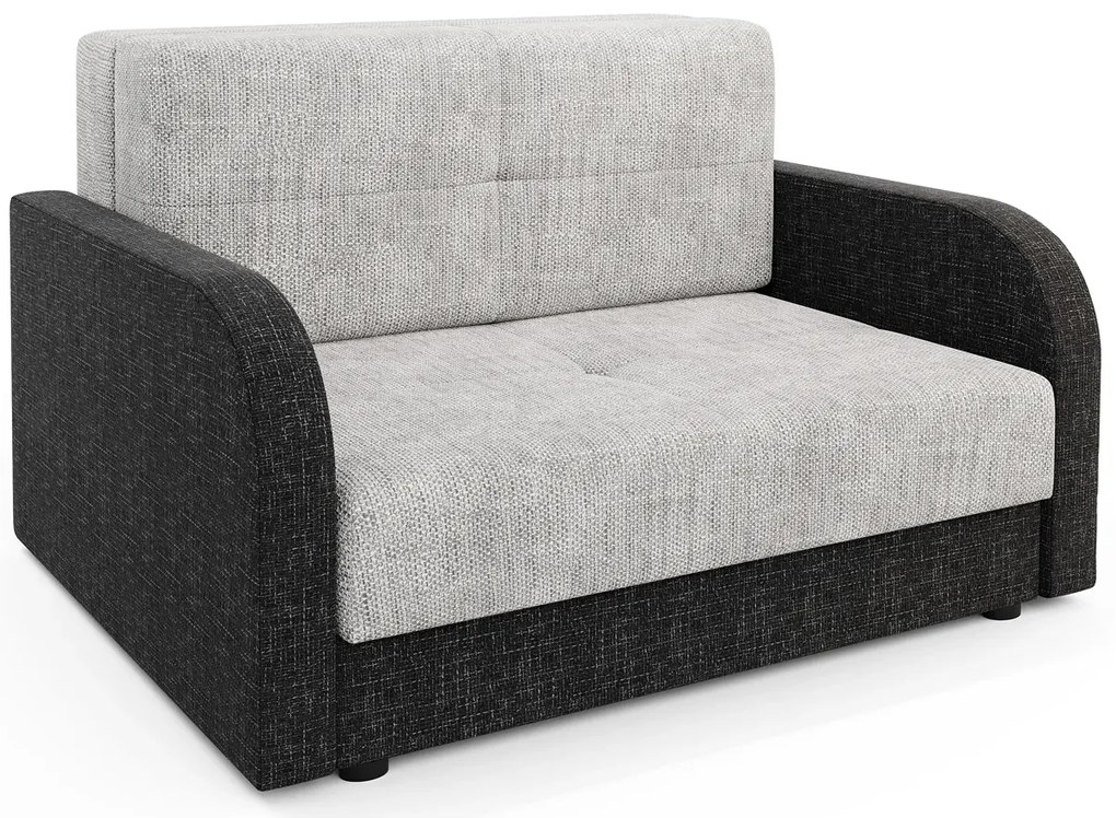 Sofa rozkładana popiel + grafit C1-E43