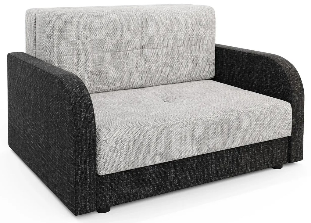 Sofa rozkładana popiel + grafit - Oves 4X
