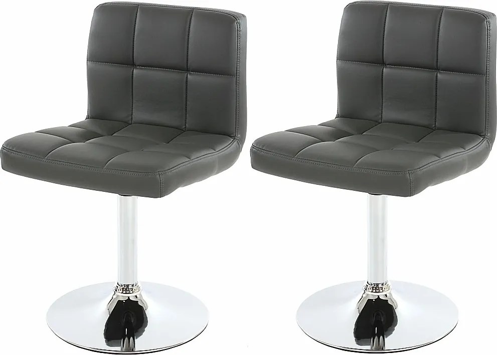 Krzesło do jadalni Cadiz (zestaw 2 sztuk),  szary