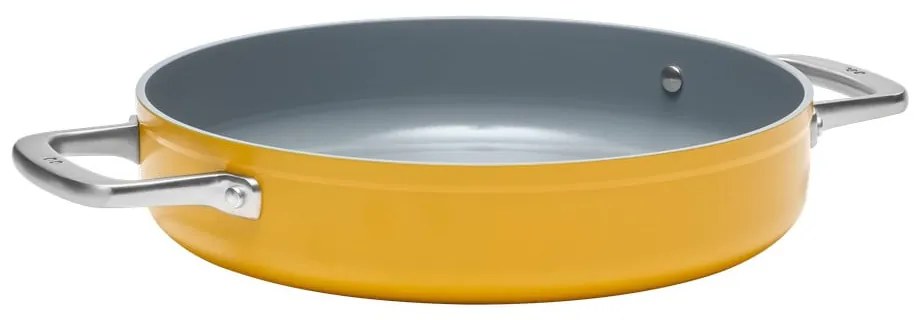Patelnia z pokrywką/z powłoką ceramiczną ø 28 cm tegame Meda 3.0 – FABINI