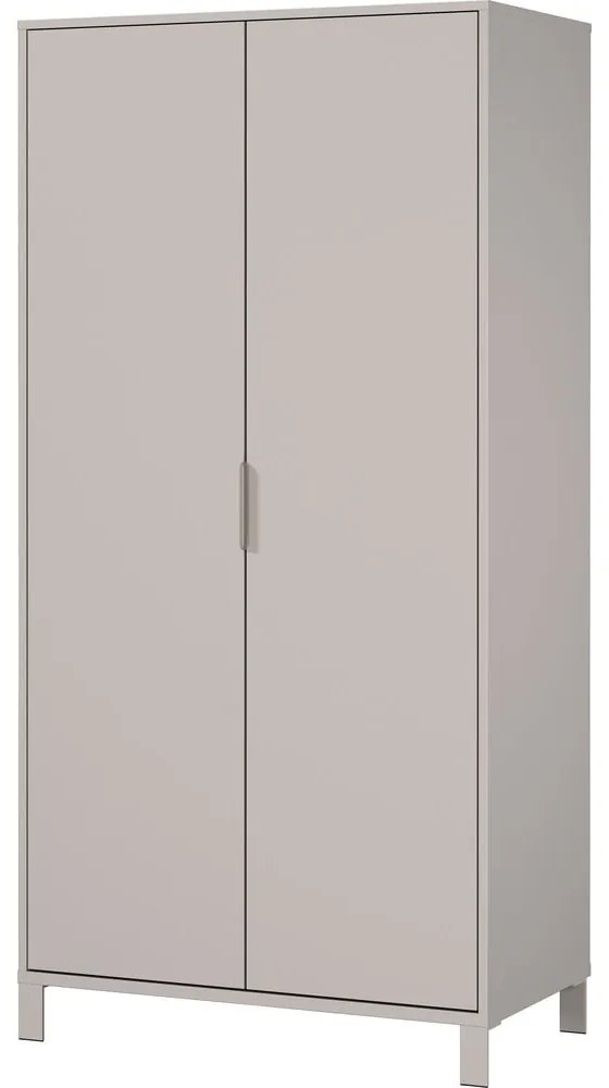 Kremowa szafa dziecięca 89x180x54 cm Alkmaar – Germania