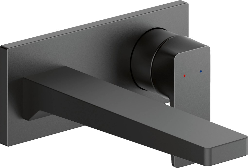 Jednouchwytowa bateria umywalkowa ścienna Duravit Manhattan