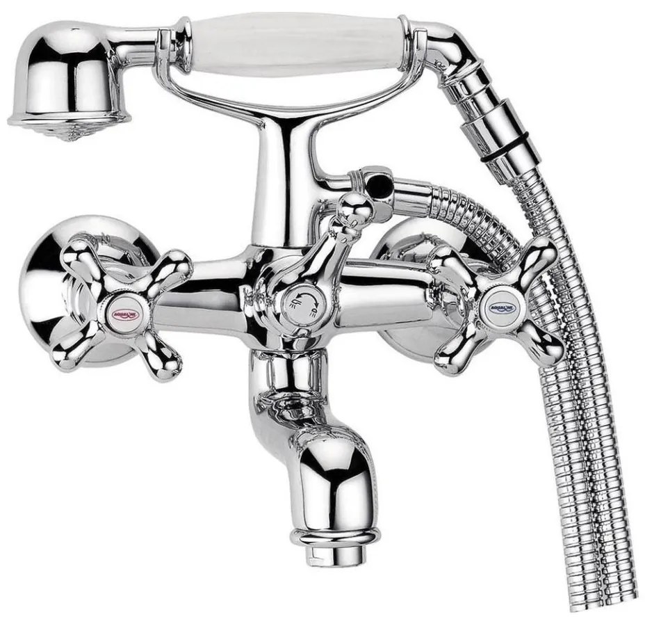 Aqualine - Zestaw do kąpieli VICTORIA chrom błyszczący