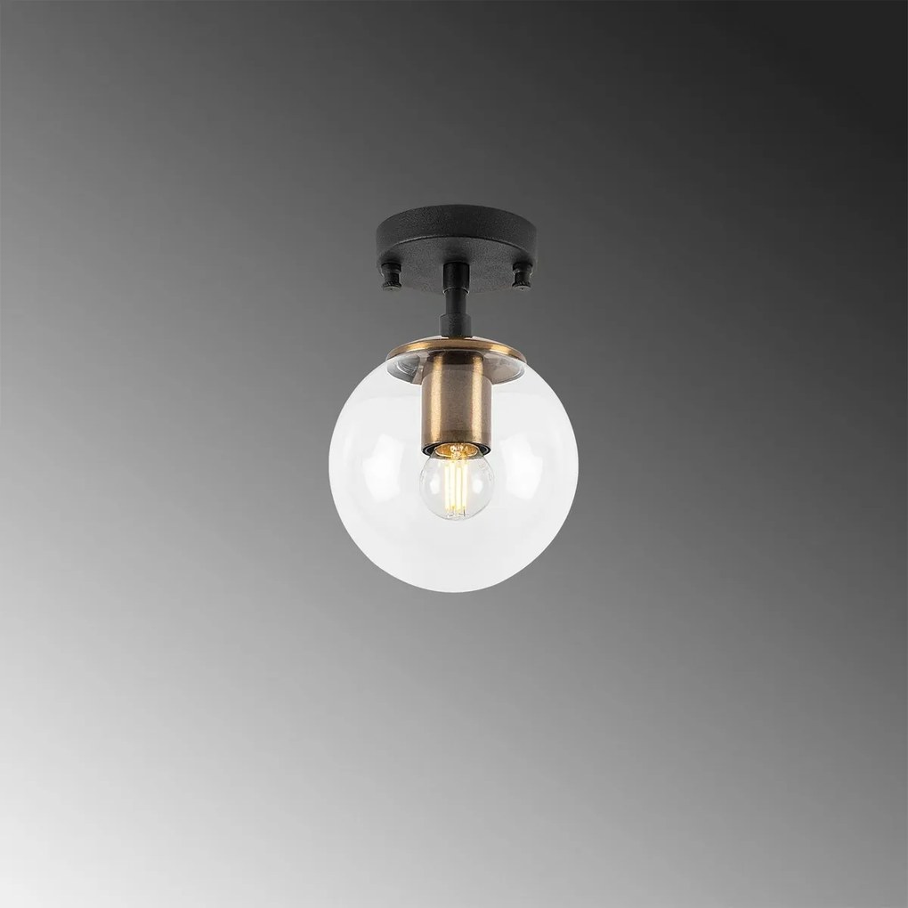 Lampa wisząca Atmaca - 10205, czarna