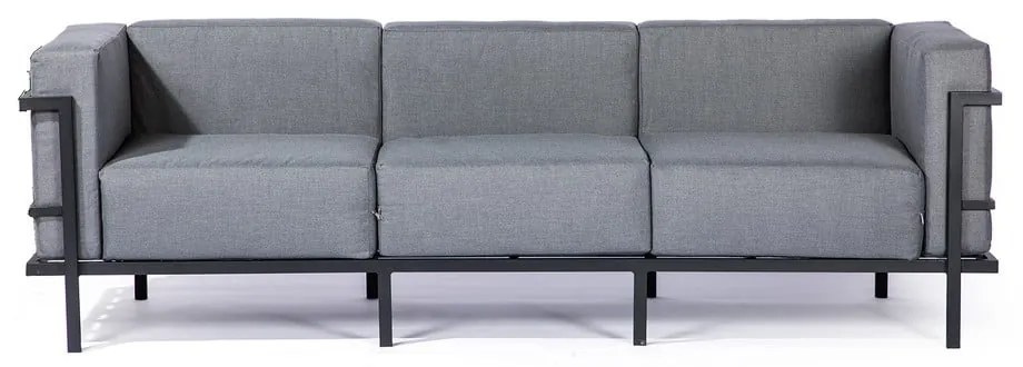 Szara 3-osobowa sofa ogrodowa Bonami Selection Bellisima