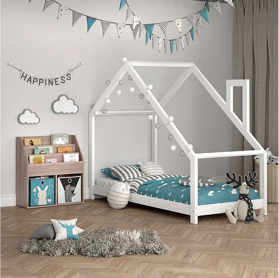 Regał na książki sonoma 72x30.7x79 luigi