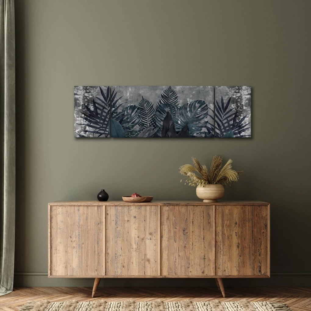 Obraz - Liście palmowe (170x50 cm)