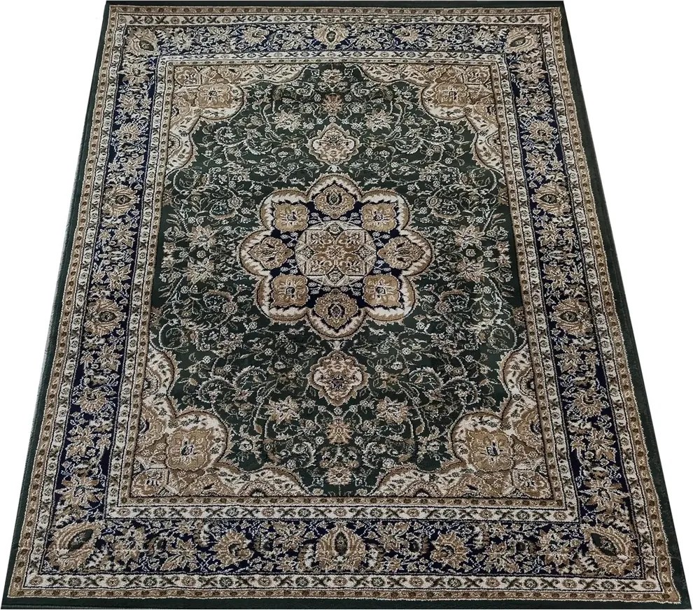 Zielony dywan w retro stylu R1-R82