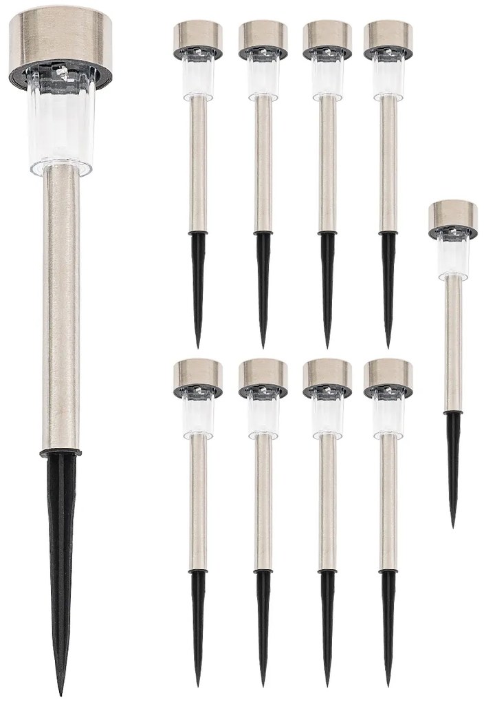 4Home Zestaw lamp solarnych LED, 10 szt., ciepła biała