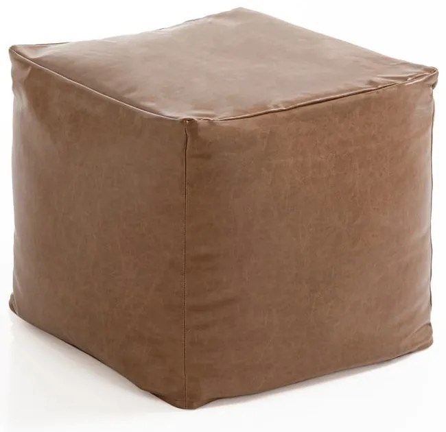 Brązowy puf Tomasucci Soko, wys. 45 cm