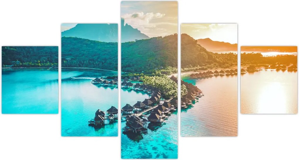 Obraz - Bora Bora (125x70 cm)